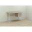 Компьютерный стол Ferrum-decor Дакота 75x120x70 белый ДСП Дуб Сонома 32мм Чугуев