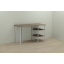 Компьютерный стол Ferrum-decor Кевин 75x120x60 белый ДСП Дуб Сонома Труфель 16мм Киев