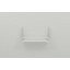 Полка настенная Ferrum-decor Изи 260x600x150 металл Белый ДСП Белое 16 мм (IZI0029) Кропивницкий