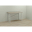 Компьютерный стол Ferrum-decor Дейв 75x120x70 белый ДСП Дуб Сонома 32мм Чугуев