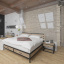 Прикроватный столик в стиле LOFT (NS-1491) Хмельницкий