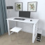 Письмовий стіл Ferrum-decor Драйв 750x1200x600 Білий метал ДСП Білий 16 мм (DRA036) Хуст