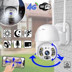 Уличная IP 4G SIM камера видеонаблюдения поворотная Rangecam 4GN3 WIFI 360° 2.0mp датчик движения запись Android & Iphone приложение IP66 Нікополь
