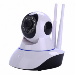 Бездротова Веб камера Онлайн Відеоняня з нахилом та панорамуванням WiFi Smart Net Camera Q6S з двома антенами Камера відеоспостереження з мікрофоном та зворотним зв'язком Обухів