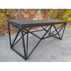 Журнальний, кавовий столик GoodsMetall у стилі Лофт 1200х400х450 ЖС777