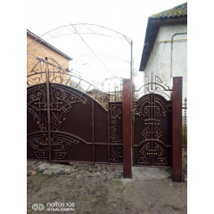 Кованые ворота ЧП Брама Слава Измаил