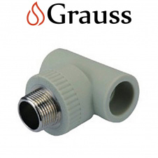 Grauss​ Тройник с наружной резьбой 32x1"н (под ключ) Германия