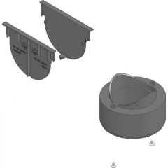 Комплект аксесуарив1 заглушки глухие (2 шт ) И вертик выпуск Хмельницкий