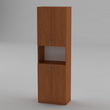 Книжный шкаф Компанит КШ-5 1950x600x366 мм ольха