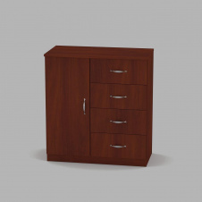 Комод Компанит Комод-4+1А 780x849x390 яблоня