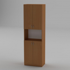 Книжкова шафа Компанит КШ-5 1950x600x366 мм бук