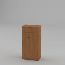 Книжный шкаф Компанит КШ-14 1200x604x370 мм ольха