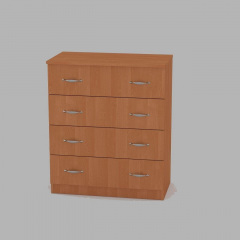 Комод Компаніт Комод-4Б 720x849x390 вільха Вараш