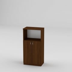 Книжный шкаф Компанит КШ-15 1200x604x370 мм орех экко Виноградов