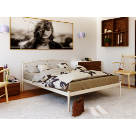 Кровать Метакам Верона-1 2000(1900)х1600 мм белая