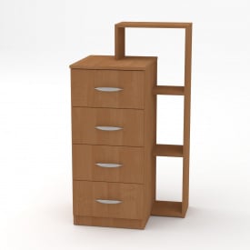 Комод-4-1П Компанит 602х1100х470мм ольха