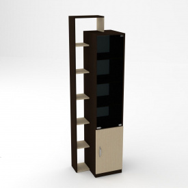 Шафа-10 Компаніт 600(400)х2150(1950)х464 мм венге