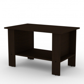 Стол журнальный Компанит Мадрид-3 800х500х500 мм венге