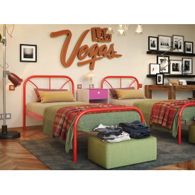 Кровать Метакам Релакс 2000(1900)х900 мм чёрный