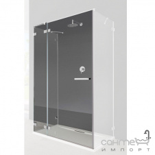 Дверь душевой кабины Radaway Euphoria G 512Rx2000 383512-01R хром/прозрачное стекло