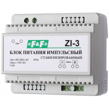 Джерело живлення F&F ZI-3 85-264В AC 3А OUT 18В DC 50 Вт