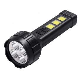 Светодиодный аккумуляторный фонарик SUN yd-658-4 с COB USB зарядкой 4 LED