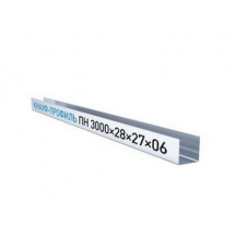 Профіль KNAUF UD-28 0,6 мм 3 м