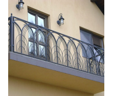 Балкон кованый прочный металлический под грунтом Legran
