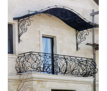 Балкон кований ажурний Legran