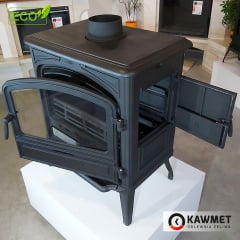 Чугунная печь KAWMET Premium EOS S13 10 кВт ECO 660х741х459 мм Киев
