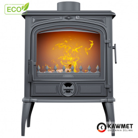 Чугунная печь KAWMET Premium SELENA S14 6,5 кВт ECO 535х700х409 мм