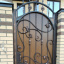 Ковані ворота із сіточкою закриті Legran Херсон