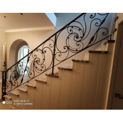 Перила кованые внутренние упрочнённые Legran Лозовая