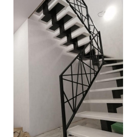 Металлокаркас лестницы металлической сварной Legran
