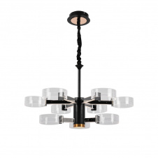 Люстра светодиодная акриловая Sirius N 3705-6 3 BLACK GD 98W