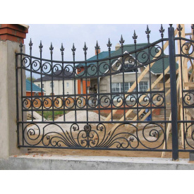 Паркан кований металевий зварний фігурний Legran