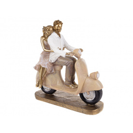 Интерьерная статуэтка Lefard Love Gold 22.5 см Золотистый AL120202