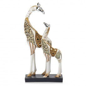 Фигурка интерьерная Giraffe family 38 см ArtDeco AL117990