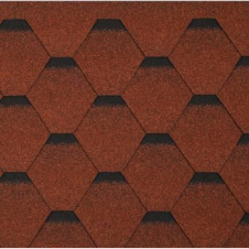 Битумная черепица Owens Corning Oak Euro (Terraccota)