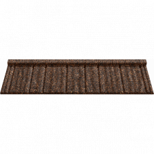 Фото - Композитна черепиця Novatik NATURA WOOD brown earth (коричневий) Композитна черепиця Novatik NATURA WOOD brown earth (коричневий)