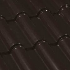 Керамическая черепица Umbelino TILE Glazed Черная (103448)