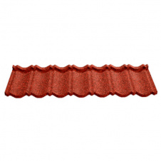 Композитна черепиця Novatik NATURA CLASSIC red clay (цегляно-червоний)