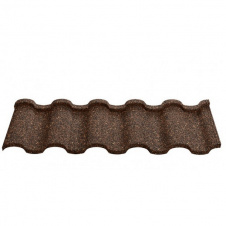 Фото - Композитна черепиця Novatik NATURA ROMAN brown earth (коричневий) Композитна черепиця Novatik NATURA ROMAN brown earth (коричневий)