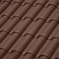 Керамическая черепица Tejas Borja TB-10 Tech Chocolate