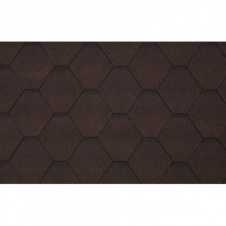 Битумная черепица Owens Corning Oak Euro (Bark Brown)