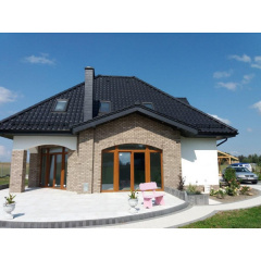 Керамическая черепица Creaton TITANIA 220 АНТРАЦИТ АНГОБА NUANCE Одеса