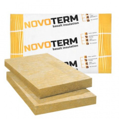 Минеральная базальтовая вата Novoterm 45 плотность 1000х600х50 мм Запорожье