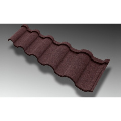 Композитна черепиця Novatik NATURA ROMAN brown earth (коричневий) Біла Церква
