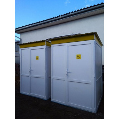 Біотуалет кабіна для інвалідів 150х150х220 см Стандарт Цумань