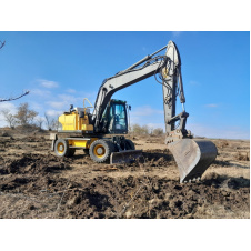 Аренда колесного полноповоротного экскаватора Volvo EW160C